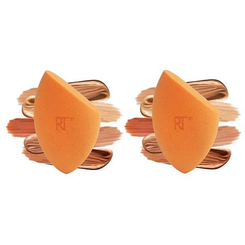 Bông mút trang điểm Real Techniques 2 Pack Miracle Complexion Sponges - Set 2 bông mút cao cấp, mềm mịn cho lớp nền hoàn hảo