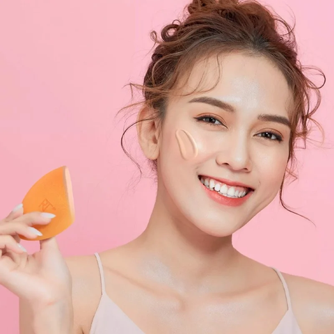 Set 6 Bông Mút Trang Điểm Real Techniques Miracle Sponges - Lớp Nền Mịn Màng Cho Trang Điểm Hoàn Hảo, Tiện Lợi Dùng Với Kem Nền, Phấn Má Hồng
