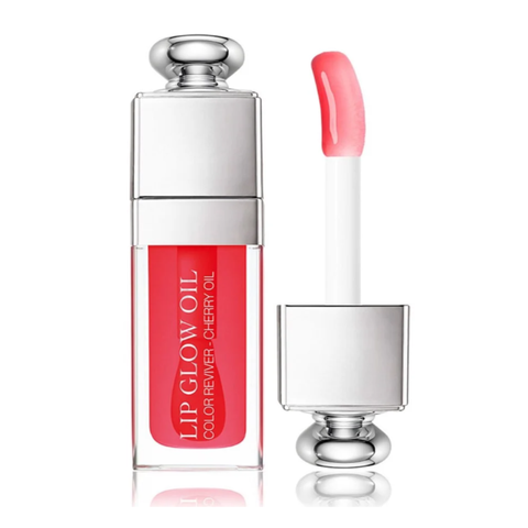 Son Dưỡng Dior Addict Lip Glow Oil Màu 015 Cherry - Sơn Dưỡng Cao Cấp, Rực Rỡ Độ Ẩm, Làm Mềm Môi, Hương Cherry Tươi Mát