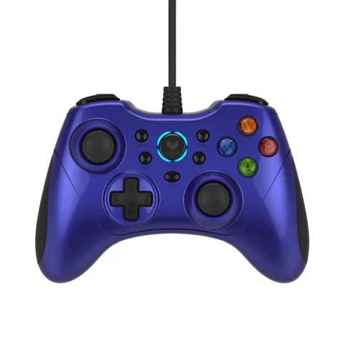 Tay Cầm Chơi Game Có Dây Rapoo V600 - Thiết Kế Ergonomic, Hỗ Trợ Chơi Game Trên PC, Dễ Dàng Kết Nối USB, Nút Bấm Nhạy.