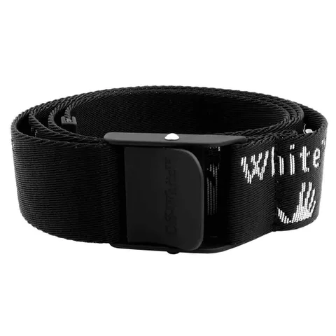 Thắt lưng nam Off-White Men's Black/White Logo Belt