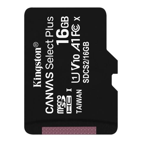 Thẻ Nhớ microSD Kingston Canvas Select Plus SDCS2 16GB/32GB/64GB Tốc Độ 100Mb/s - Lưu Trữ Ảnh Video Full HD, Hỗ Trợ Android