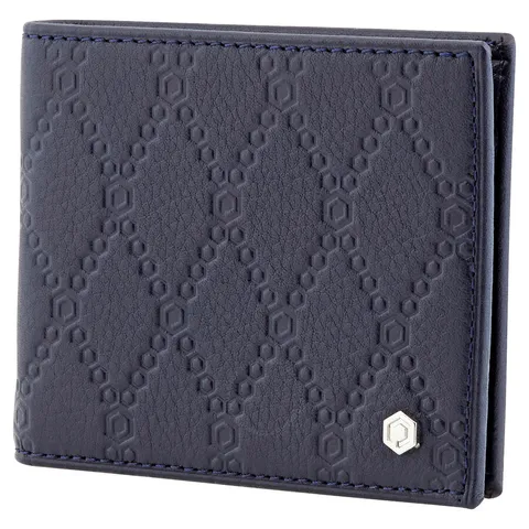 Ví da Picasso And Co Slim Leather Wallet Navy Blue
