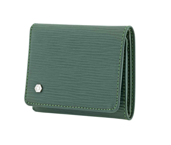 Ví Picasso And Co Leather Wallet Green Wave PLG1414GRN
