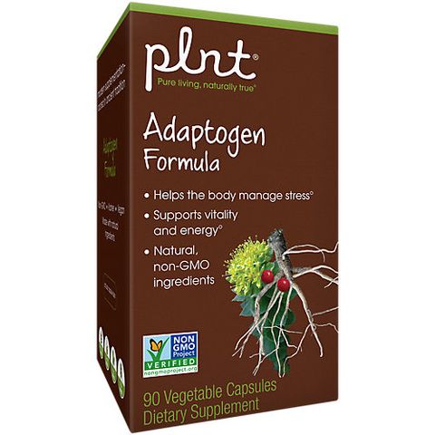 Viên uống nhân sâm hữu cơ PLNT Adaptogen Formula - Hỗ trợ tăng cường sinh lực, bồi bổ sức khỏe, 90 viên tự nhiên