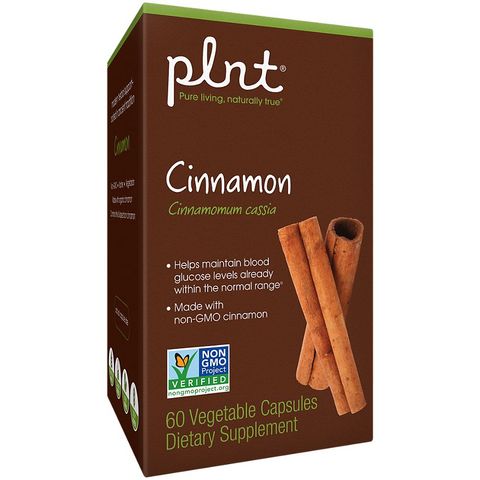 Viên uống PLNT Cinnamon - Hỗ trợ ổn định đường huyết từ vỏ quế hữu cơ - Hộp 60 viên cho sức khỏe tiểu đường