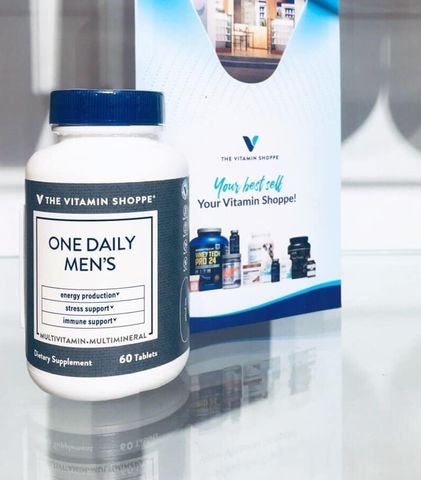 Vitamin Tổng Hợp Cho Nam The Vitamin Shoppe One Daily Men's - Bổ Sung Vitamin C, Canxi, Magie Tăng Cường Sức Khỏe Tổng Thể