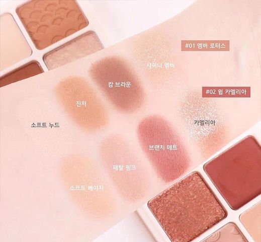 Bảng Phấn Mắt 4 Ô Merzy The Heritage Shadow Palette - Phấn Trang Điểm Hiện Đại Bí Quyết Làm Đẹp Chân Thật Thời Thượng