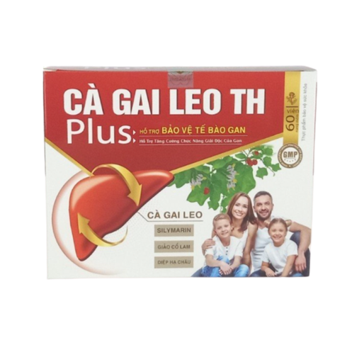 Cà Gai Leo TH Plus - Viên Uống Hỗ Trợ Bảo Vệ Gan, Giải Độc Tự Nhiên, Hộp 60 Viên, Cho Sức Khỏe Tốt Hơn