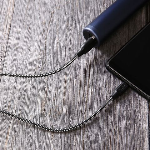 Cáp Sạc Điều Hợp Aukey CB-BAM2/BAM1 USB A Sang Micro USB 3.0/2.0, Dài 1.2m Chất Lượng Cao, Sạc Nhanh và Chống Gập Gãy