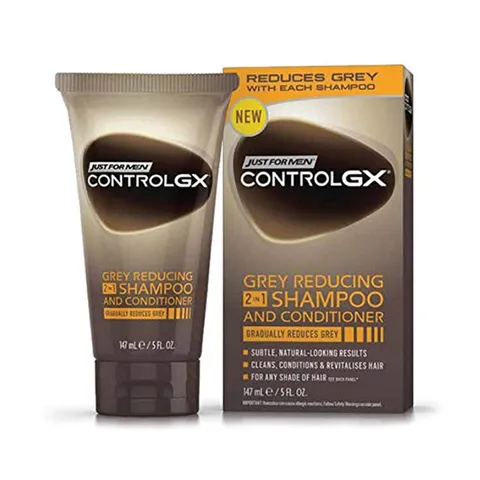 Dầu gội xả hỗ trợ giảm tóc bạc Just For Men Control GX Grey Reducing 2-in-1