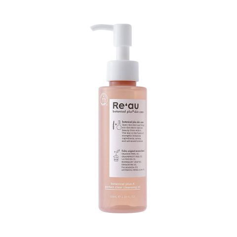 Dầu Tẩy Trang Re’au Botanical Plus 120ml - Dầu Tẩy Trang Tự Nhiên Làm Sạch Hiệu Quả, Không Khô Da, Chứa 91% Thảo Mộc