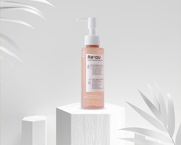 Dầu Tẩy Trang Re’au Botanical Plus 120ml - Dầu Tẩy Trang Tự Nhiên Làm Sạch Hiệu Quả, Không Khô Da, Chứa 91% Thảo Mộc