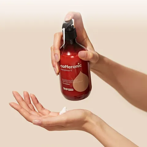 Dầu Xả Mượt Tóc SNP Cafferonic Hair Treatment 310ml - Chiết Xuất Hạt Cà Phê, Phục Hồi Tóc Khỏe Mạnh, Chống Rụng Tóc