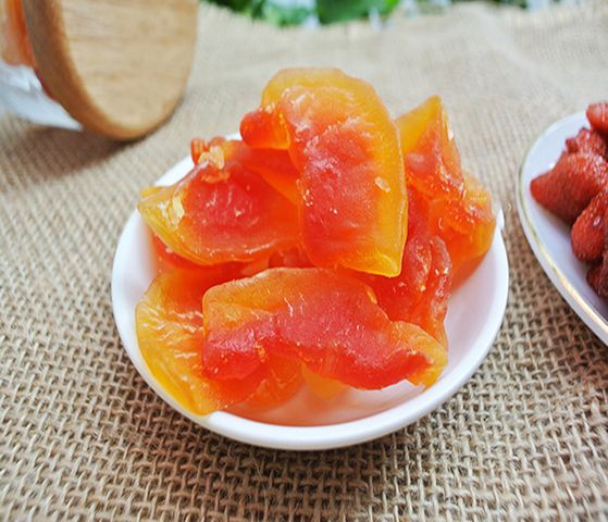 Đu Đủ Sấy Dẻo Mamafood 180g - Hoa Quả Sấy Khô Nguyên Chất, Hương Vị Tự Nhiên, Giàu Dưỡng Chất, Thích Hợp Ăn Hàng Ngày