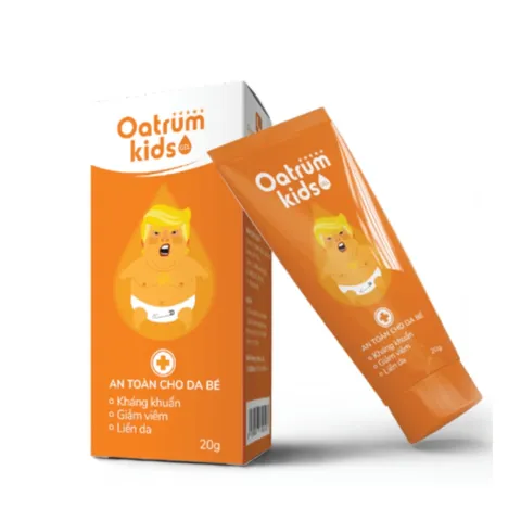 Gel bôi kháng khuẩn, giảm viêm Oatrum Kids cho bé - Hỗ trợ làm lành vết thương, anti-viêm cho da nhạy cảm của trẻ nhỏ