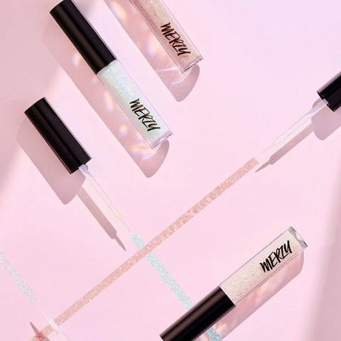 Gel Nhũ Mắt Merzy Windy Pop Eye Glitter - Long Lanh, 3 Tone Màu - Độ Bám Màu Cao, Thích Hợp Mọi Loại Da