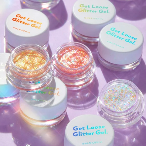 Gel nhũ mắt Unleashia Get Loose Glitter Gel 7g - Độ bám màu cao, dễ tán, bắt sáng, nhiều màu sắc - Trang điểm mắt lung linh, thú vị