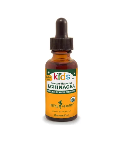 Herb Pharm Echinacea Immune System Support hỗ trợ tăng đề kháng lúc trẻ ốm