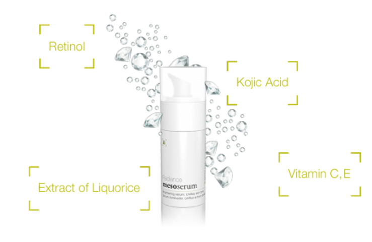 Huyết Thanh Dưỡng Trắng Da Toskani Radiance Mesoserum 30ml - Hỗ Trợ Làm Sáng, Mờ Đốm Nâu, Cân Bằng Độ Ẩm Cho Da Chăm Sóc Da Mặt