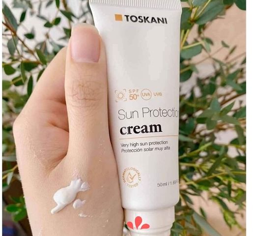 Kem Chống Nắng Toskani Sun Protection Cream SPF 50+ - Bảo Vệ Da Tối Ưu, Dưỡng Ẩm Không Nhờn Dính, Phù Hợp Mọi Loại Da