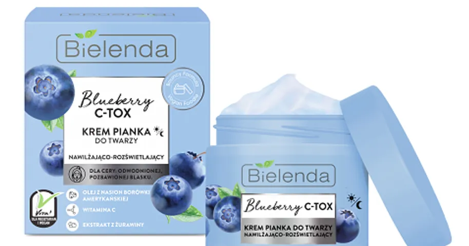 Kem dưỡng ẩm sáng da Bielenda Blueberry C-Tox