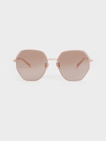 Kính nữ Cut-Out Braided Butterfly Sunglasses CK3-71280502 Pink