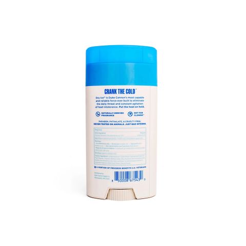 Lăn Khử Mùi Duke Cannon Dry Ice Cooling - Khử Mùi Chống Đổ Mồ Hôi, Hương Menthol & Bạch Đàn, 75g - Duy Trì Hương Thơm 24 Giờ