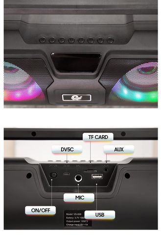 Loa Bluetooth Mini 5.0 Best Sound VS-888 - Âm Thanh Sống Động, Pin 2400mAh, Sạc Nhanh, Thiết Kế Gọn Nhẹ, Quà Tặng Tuyệt Vời