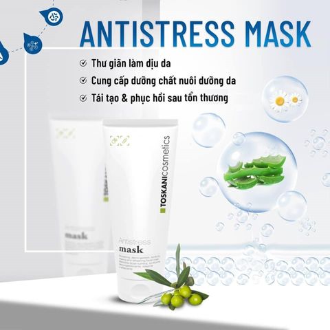 Mặt Nạ Toskani Antistress - Phục Hồi Da, Giảm Kích Ứng, Dưỡng Ẩm Cho Da Khỏe Mạnh, 200ml
