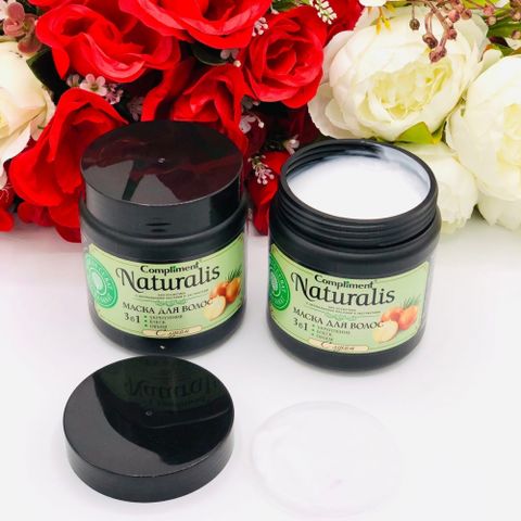 Mặt Nạ Ủ Tóc Compliment Naturalis - Dưỡng Tóc Bồng Bềnh, Giảm Gãy Rụng, Kích Thích Mọc Tóc 500ml