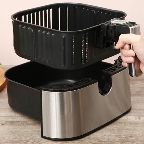 Nồi Chiên Không Dầu Kalite Q5 5.5L - Thiết Kế Sang Trọng, Công Suất 1700W, Tiết Kiệm Dầu, Dễ Dàng Sử Dụng Cho Gia Đình 4-6 Người