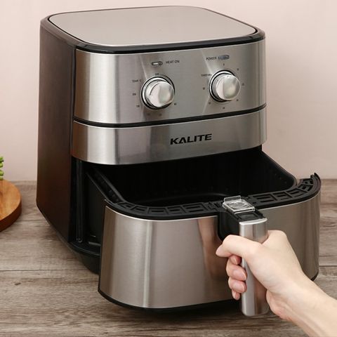 Nồi Chiên Không Dầu Kalite Q5 5.5L - Thiết Kế Sang Trọng, Công Suất 1700W, Tiết Kiệm Dầu, Dễ Dàng Sử Dụng Cho Gia Đình 4-6 Người