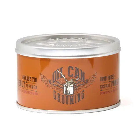 Sáp vuốt tóc cho nam Oil Can Grooming Iron Horse Grease Pomade