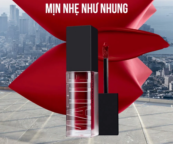 Son Kem Maybelline Cushion Mattes New York - Hiệu Ứng Lì Đa Chiều Cho Đôi Môi Tươi Tắn, Màu Bền, Chất Như Nhung