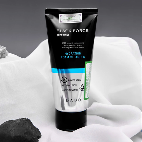 Sữa Rửa Mặt Dabo Hydration For Men - Sạch Sâu, Thải Độc Da, Hỗ Trợ Ngăn Ngừa Mụn, Dưỡng Ẩm Nam Tính 120ml
