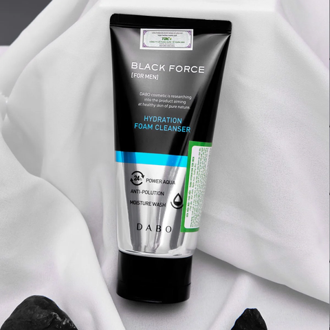 Sữa Rửa Mặt Dabo Hydration For Men - Sạch Sâu, Thải Độc Da, Hỗ Trợ Ngăn Ngừa Mụn, Dưỡng Ẩm Nam Tính 120ml