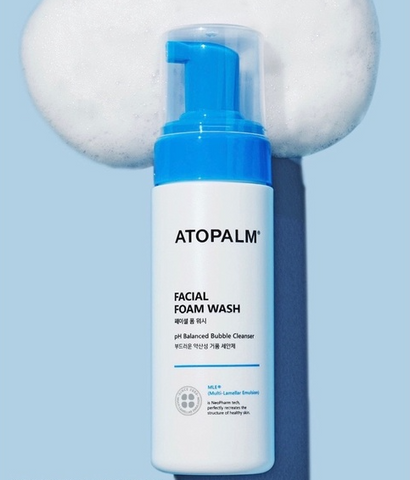 Sữa Rửa Mặt Tạo Bọt Cho Bé Atopalm Facial Foam Wash 0m+ - Bọt Bông Dịu Nhẹ, Giúp Làm Sạch Và Dưỡng Ẩm Cho Da Trẻ Em