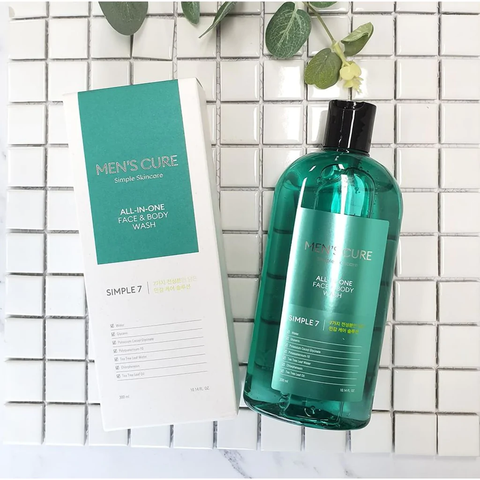 Sữa Tắm & Rửa Mặt Cho Nam Missha Men's Cure All-in-One - Đa Năng, Dưỡng Ẩm, Giữ Da Mềm Mại 200ml