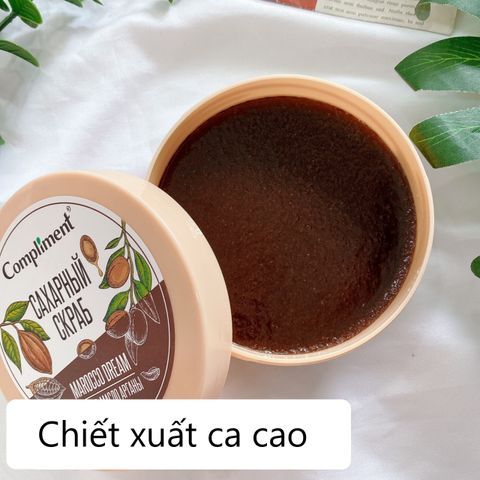 Tẩy Da Chết Body Compliment Cafe, Lavender, Cacao - Giúp Da Mịn Màng, Thơm Ngát, Chăm Sóc Da Tối Ưu