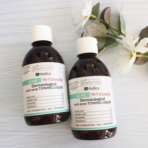 Toner Bielenda Dr Medica 250g - Nước Hoa Hồng Làm Sáng Da, Phục Hồi và Cấp Ẩm Cho Da Nhạy Cảm và Mụn