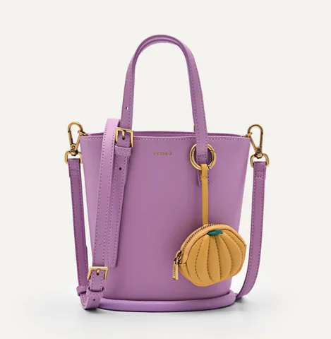 Túi bucket nữ Pedro Duvall Mini Purple PW2-15060011 màu tím