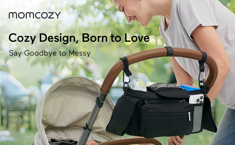 Túi xe đẩy Stroller Organizer with Insulated Cup Holder by Momcozy