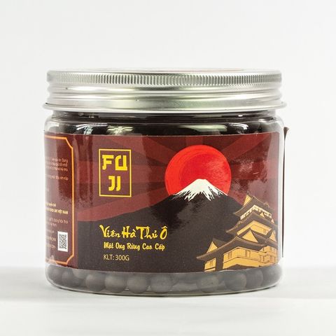 Viên Hà Thủ Ô Mật Ong Rừng Fuji - Hỗ Trợ Mọc Tóc, Giảm Rụng Tóc, Làm Đen Tóc, Nâng Cao Sức Khỏe 300g