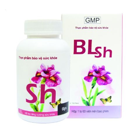 Viên uống BLSH Việt Medical - Hỗ trợ tăng cường sức khỏe, cải thiện hệ miễn dịch, giảm mệt mỏi, hộp 60 viên bổ dưỡng thiên nhiên.