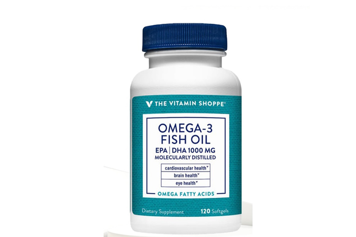 Viên uống dầu cá Omega 3 Fish Oil The Vitamin Shoppe - Bổ sung Omega-3, hỗ trợ tim mạch và mắt, 60/120 viên