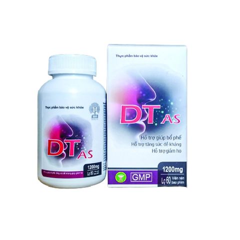 Viên Uống Hỗ Trợ Bổ Phế DTAS Việt Medical - Giải Pháp Tăng Cường Đề Kháng, Giảm Ho Từ Thảo Dược Tự Nhiên, Lọ 60 Viên
