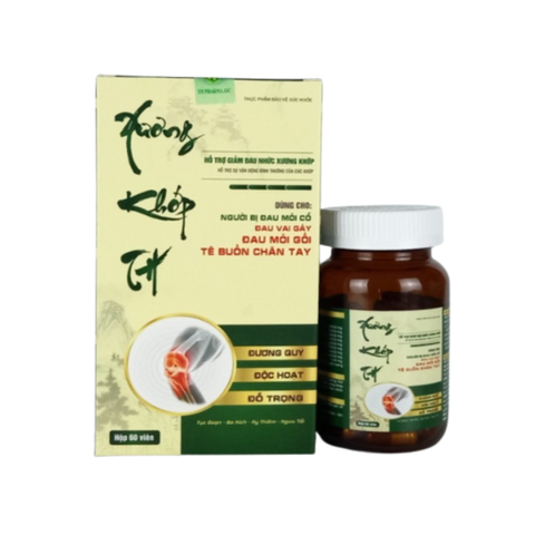 Viên uống Xương Khớp TH - Hỗ trợ sức khỏe xương khớp, giảm đau nhức, tự nhiên, hộp 60 viên, cải thiện vận động linh hoạt