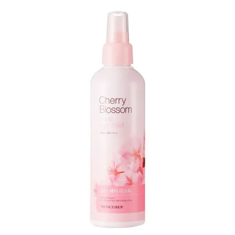 Xịt dưỡng tóc The Face Shop Cherry blossom Clear Hair Mist