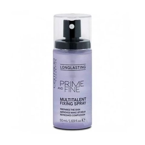 Xịt Khóa Nền Catrice Long Lasting Prime & Fine - Dưỡng Ẩm, Giữ Lớp Trang Điểm Bền Màu, Phun Sương Nhẹ Nhàng Cho Da Khỏe Mạnh
